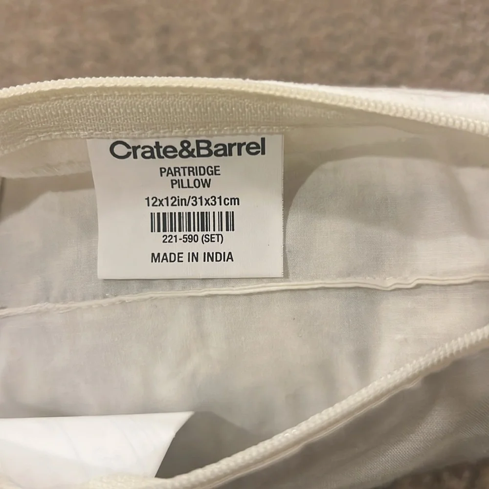 Crate&Barrel excellent approx